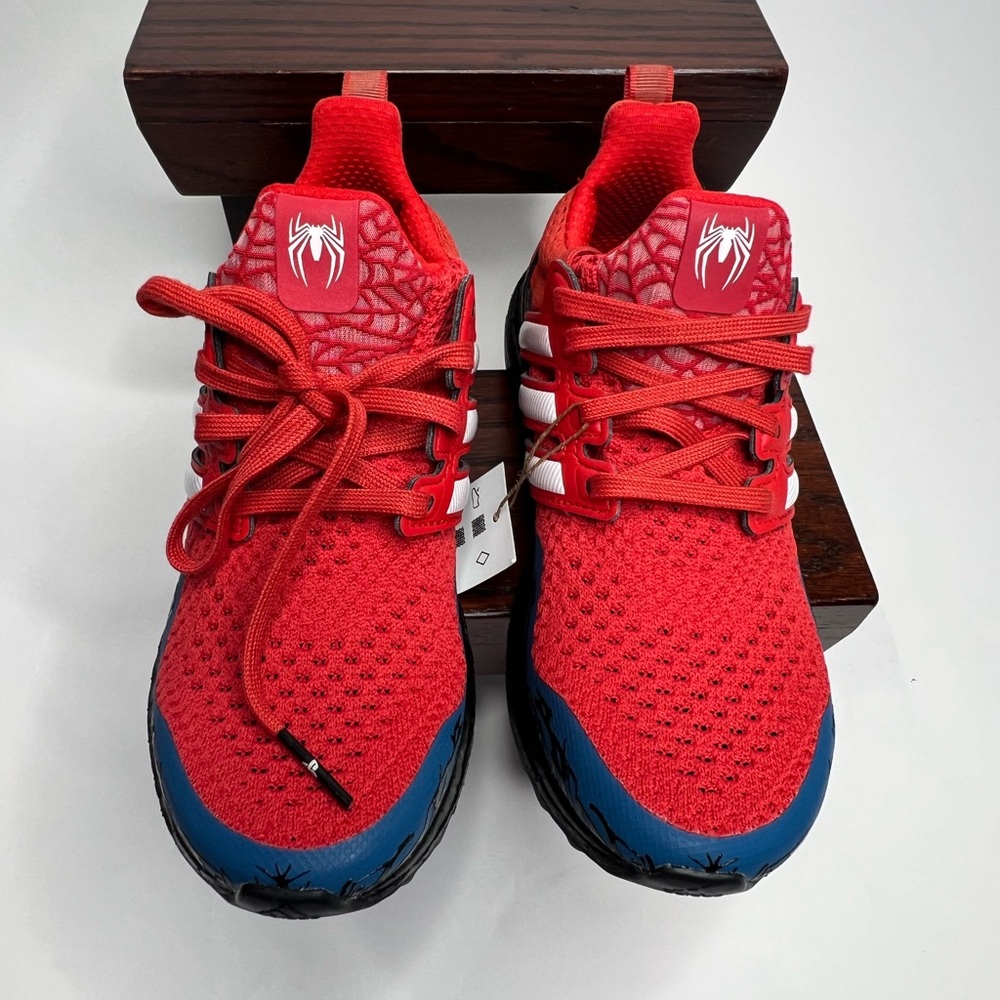 adidas Ultraboost 1.0 x Marvel Spider-Man 2 Big Kids Shoes VRed/FtWt/CBlk IF0341